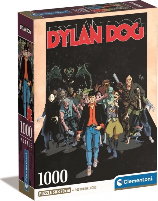 Clementoni Puzzle Dylan Dog: Nachtmäre 1000 Teile