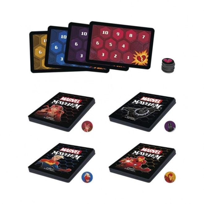 Marvel Mayhem Kartenspiel