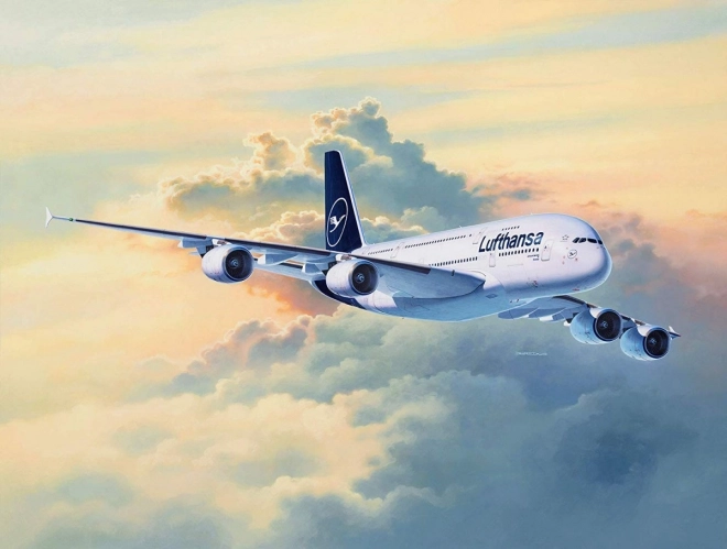 Plastikmodell Airbus A380-800 Lufthansa Neue Lackierung