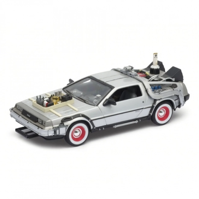 DeLorean Auto aus Zurück in die Zukunft III 1:24 Modell