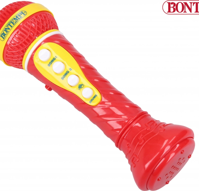 Bontempi Mikrofon Voice Sing-a-Long Rot