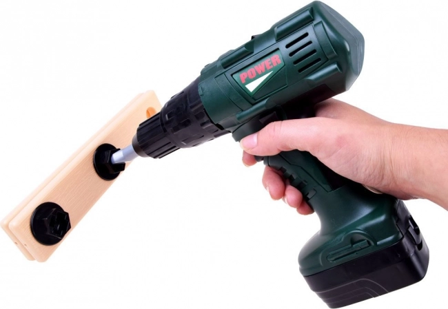 Großes Handwerker-Set für Kinder 3+ mit interaktiven Effekten und Rucksack