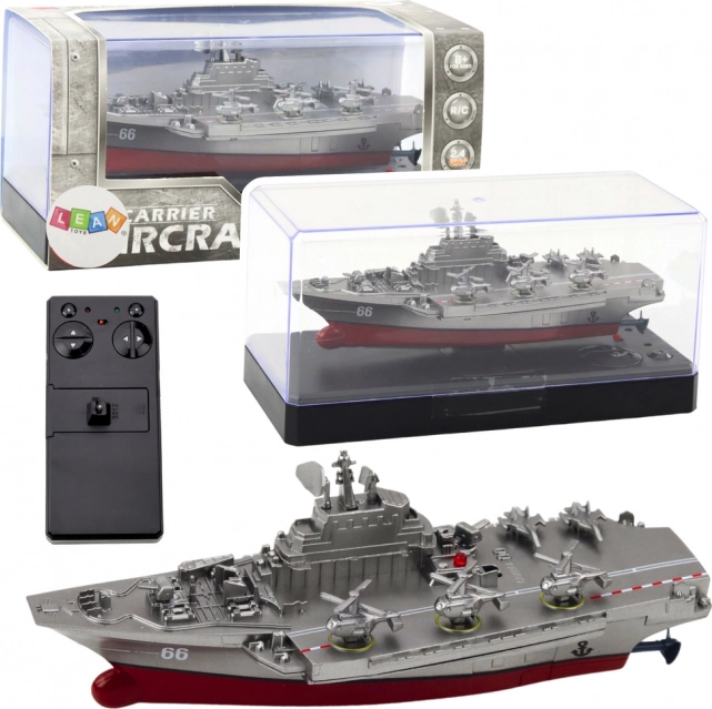 Elektrisches ferngesteuertes RC-Boot Silber 15cm