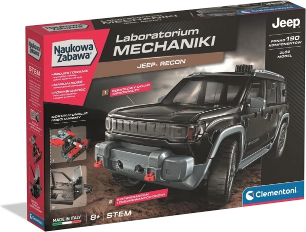 Mechaniklabor – Bausatz Jeep Recon von Clementoni