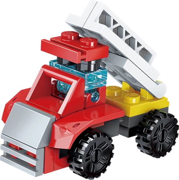 Feuerwehrauto mit Leiter 3-in-1