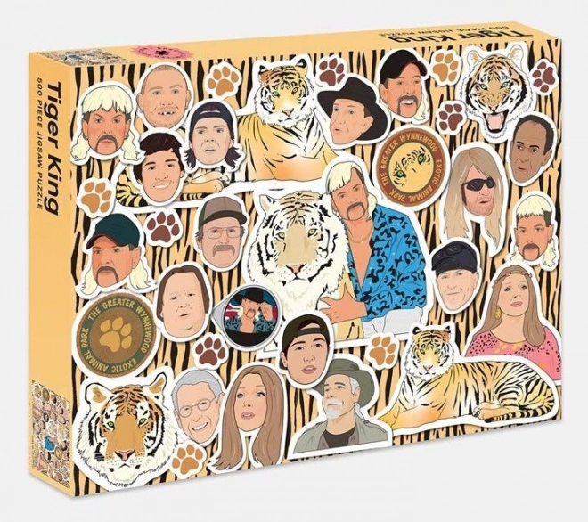 Smith Street Puzzle Tiger King 500 Teile