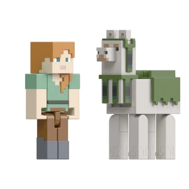 Minecraft Alex und Lama Figuren Set