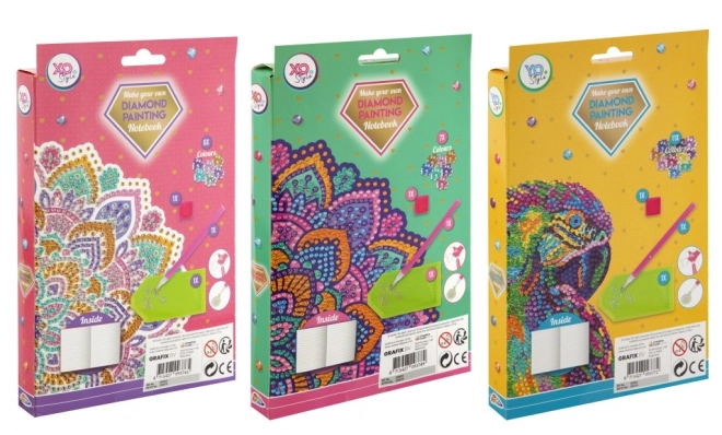 Diamantmalerei A5 Mandala Notizblock