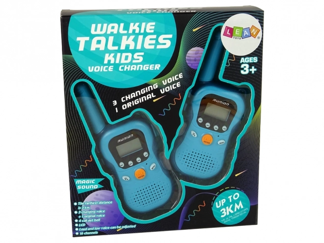 Walkie-Talkies für Kinder Blau