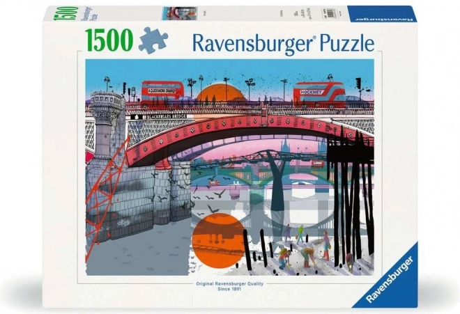 Puzzle in London 1500 Teile von Ravensburger