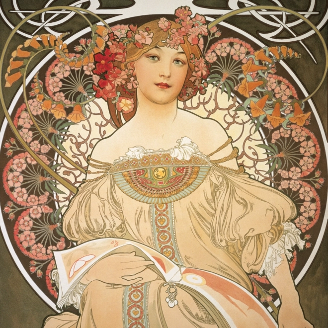 Notizkalender Alfons Mucha 2025