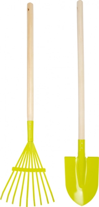 Gärtner-Set mit Schubkarre, Werkzeugen und Handschuhen