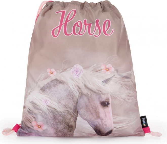 Turnbeutel OXYBAG Pferd Romantic 30 × 37 cm