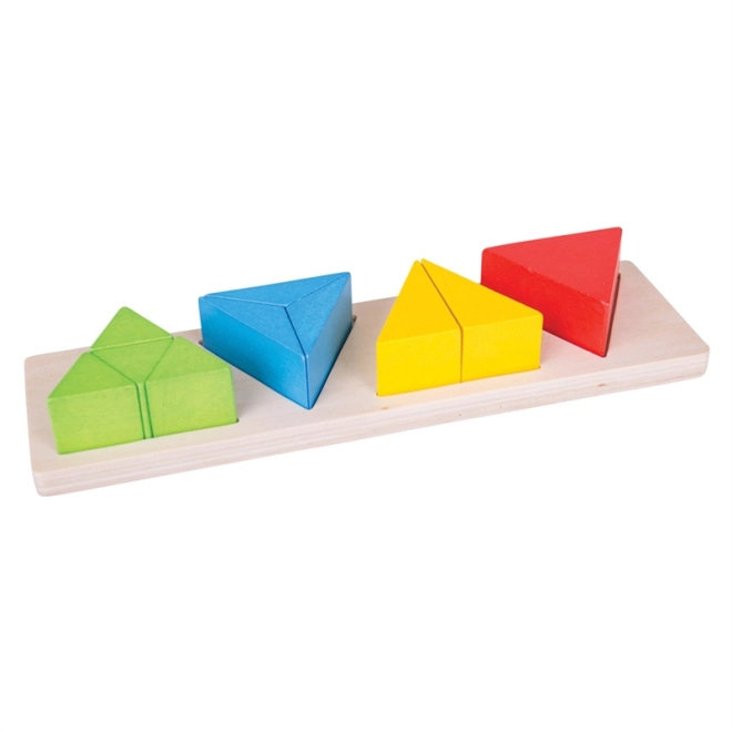 Dreiecksbrüche für spielerisches Mathematiklernen