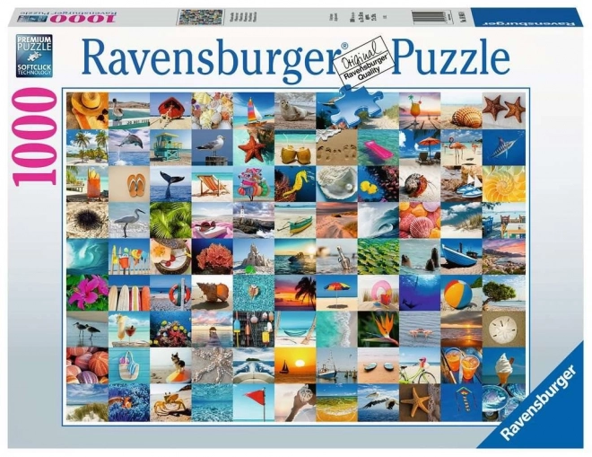 Ravensburger Puzzle 99 Momente am Meer 1000 Teile