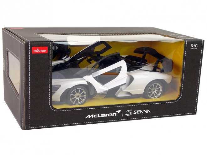 Auto R/C McLaren Senna Rastar 1:14 wei mit Fernsteuerung
