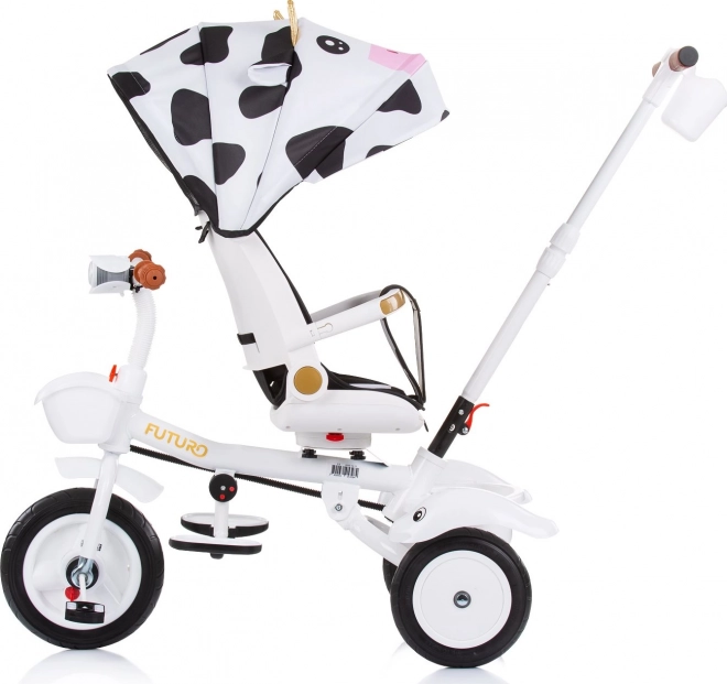 Chipolino Futuro 2-in-1 Kindertrike mit Verdeck Kuh