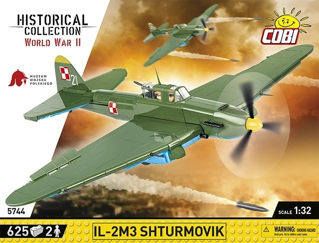 COBI II WW IL-2M3 Šturmovik Bausteinmodell