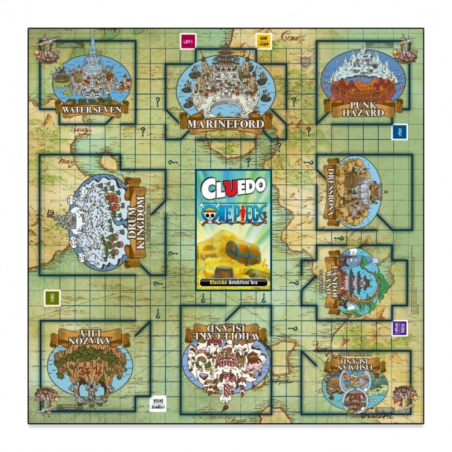 Gesellschaftsspiel Cluedo: One Piece