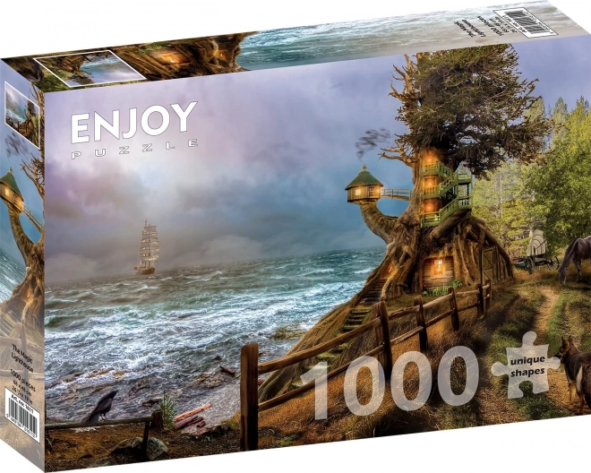 Puzzle Zauberhafter Leuchtturm 1000 Teile