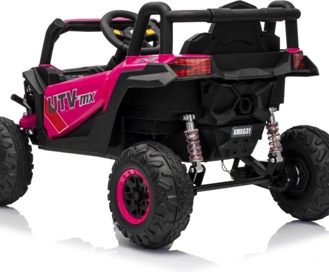 Kinder-Elektroauto Buggy Madman UTV-MX rosa