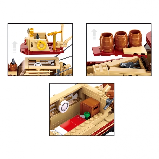 Sluban Modellbricks Fischerboot Catherine