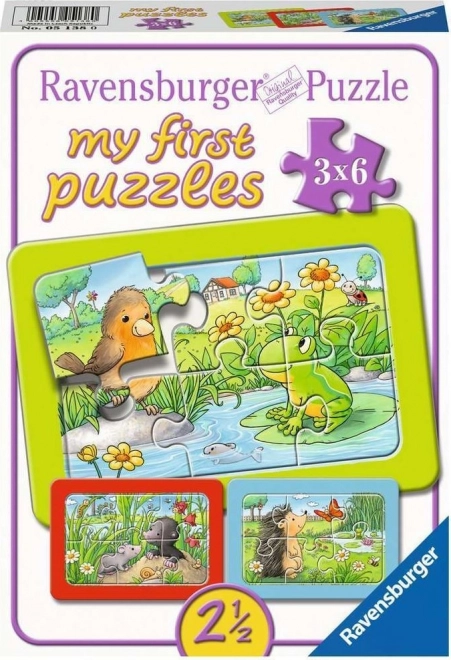 Ravensburger Mein erstes Puzzle Garten Tiere