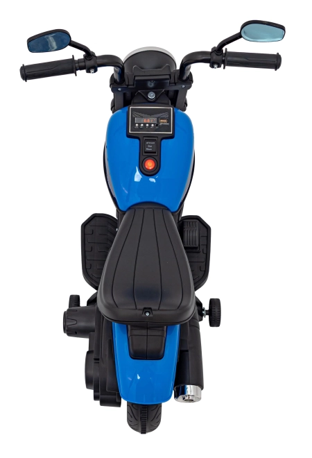 Motorrad Chopper FASTER – Blau