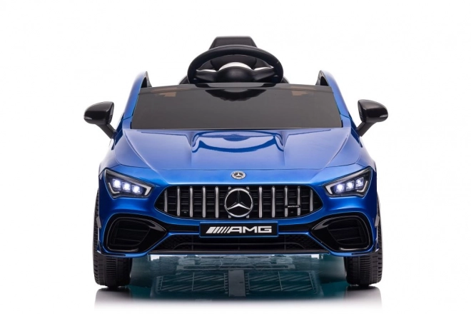 Elektrisches Kinderauto Mercedes CLA 45s AMG in Blau