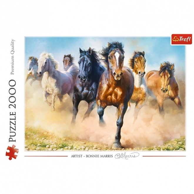 Trefl Puzzle Galoppierende Pferde 2000 Teile