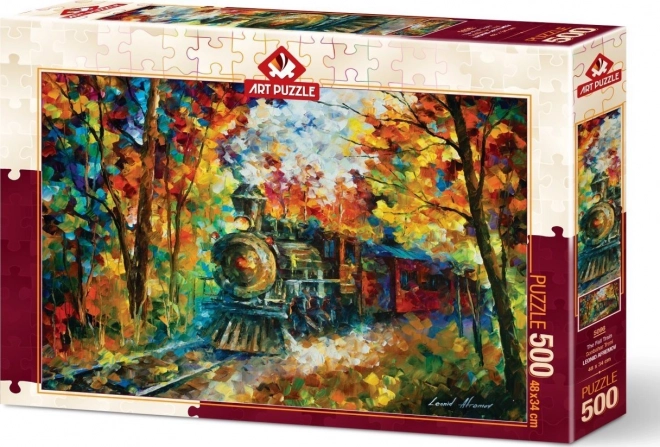 Herbstzug Puzzle 500 Teile