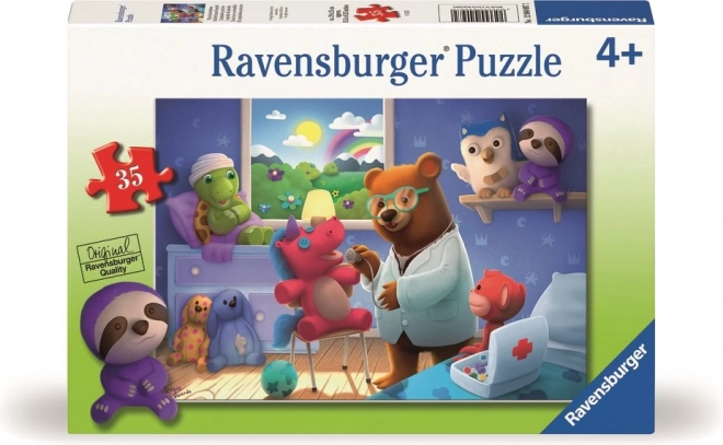 Ravensburger Puzzle Kuscheltier Rettungsdienst 35 Teile