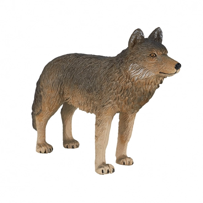 Stehender Grauwolf Mojo Figur