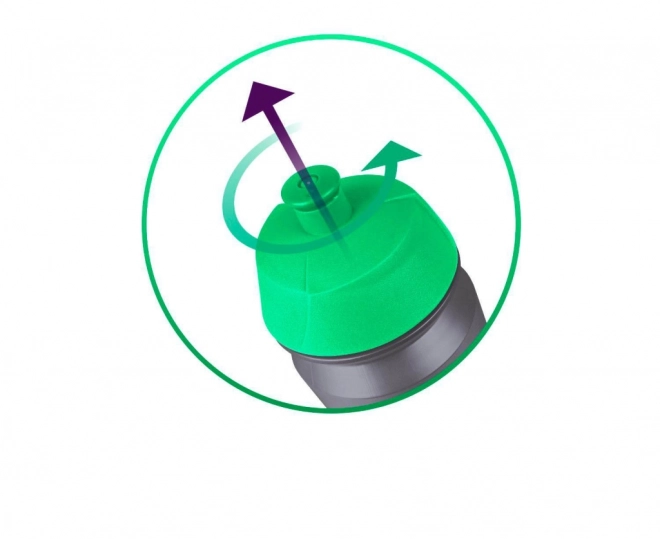 Trinkflasche mit Fußballmotiv