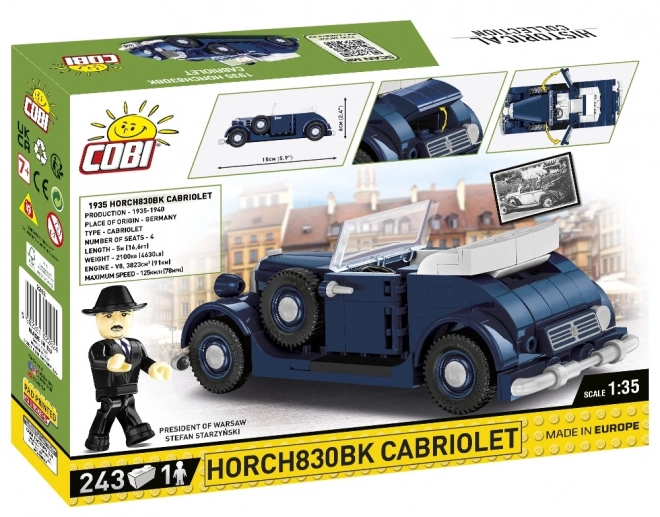 Cobi Horch 830 Cabriolet Bausatz