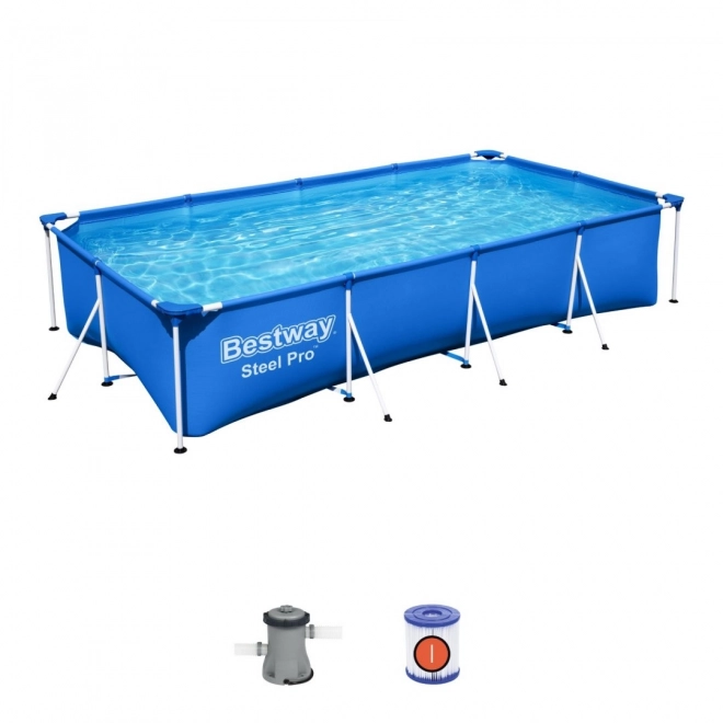 Bestway Stahl Pro Frame Pool 400 x 211 x 81 cm
