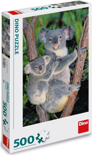 Koalas in der Natur Puzzle 500 Teile