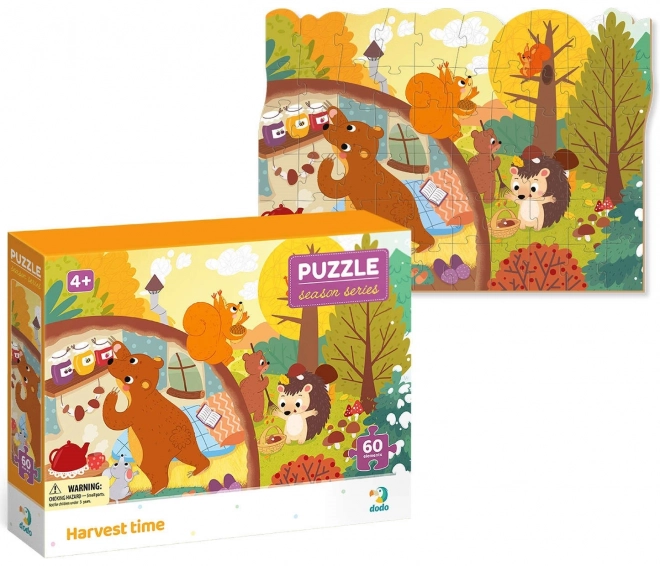 DODO Puzzle Jahreszeiten: Erntezeit 60 Teile