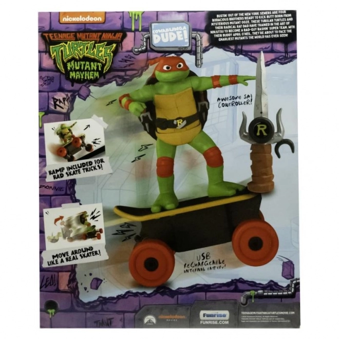 RC Ninja Turtles Cowabunga Skateboard - Film Edition