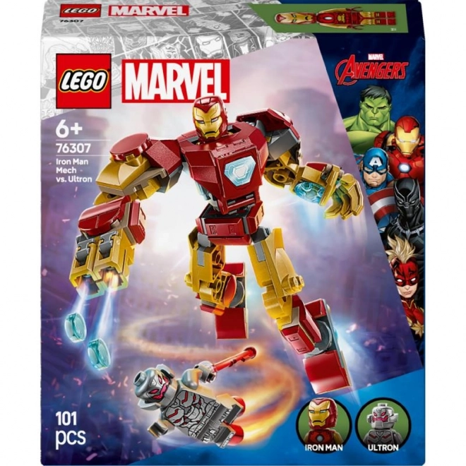 Lego Marvel Iron Man Mech gegen Ultron