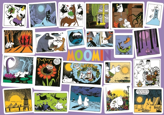 Mumins Abenteuer Puzzle 1000 Teile