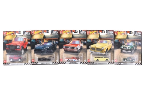 Hot Wheels Boulevard Premium-Modelle Kollektion