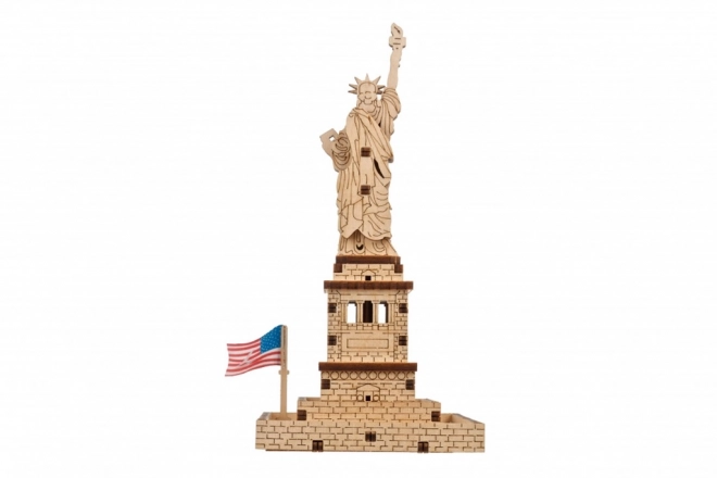 3D Holzmodell Freiheitsstatue