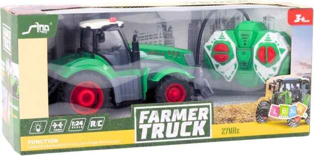 Grüner ferngesteuerter Traktor 1:24