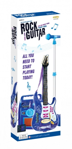 Kinder-Gitarre mit Lautsprecher und Mikrofon