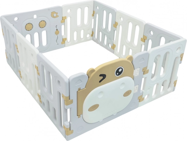 Modularer Kinderlaufstall Hipcio braun