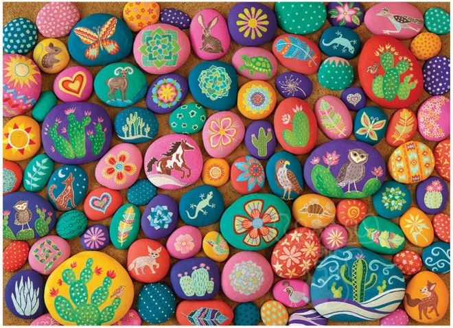 Puzzle Gemalte Steine des Südwestens COBBLE HILL 1000 Teile