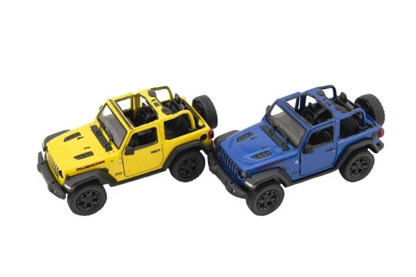 Jeep Wrangler Modellauto mit Offenem Dach