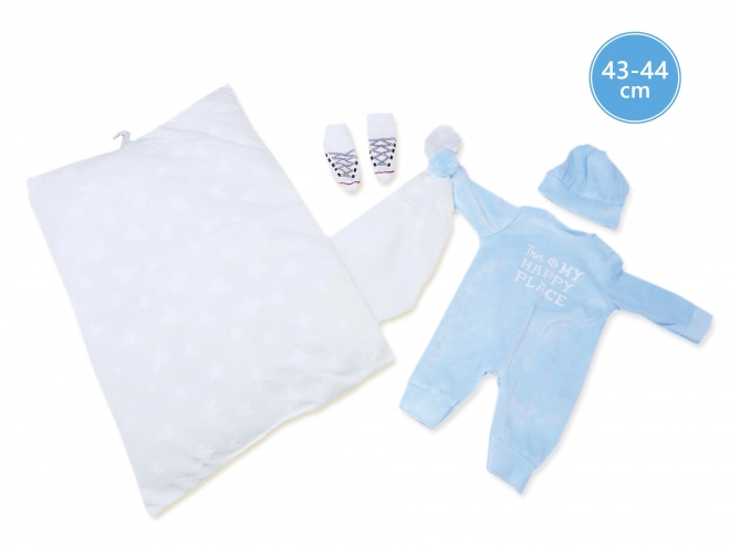 Babypuppen Outfit 43-44 cm