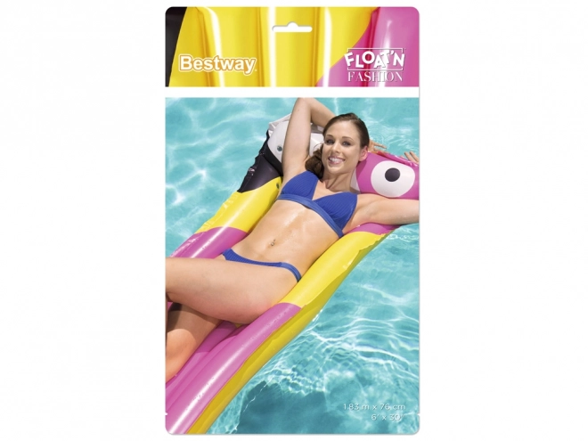 Aufblasbare Poolmatratze Flamingo Bestway – Rosa